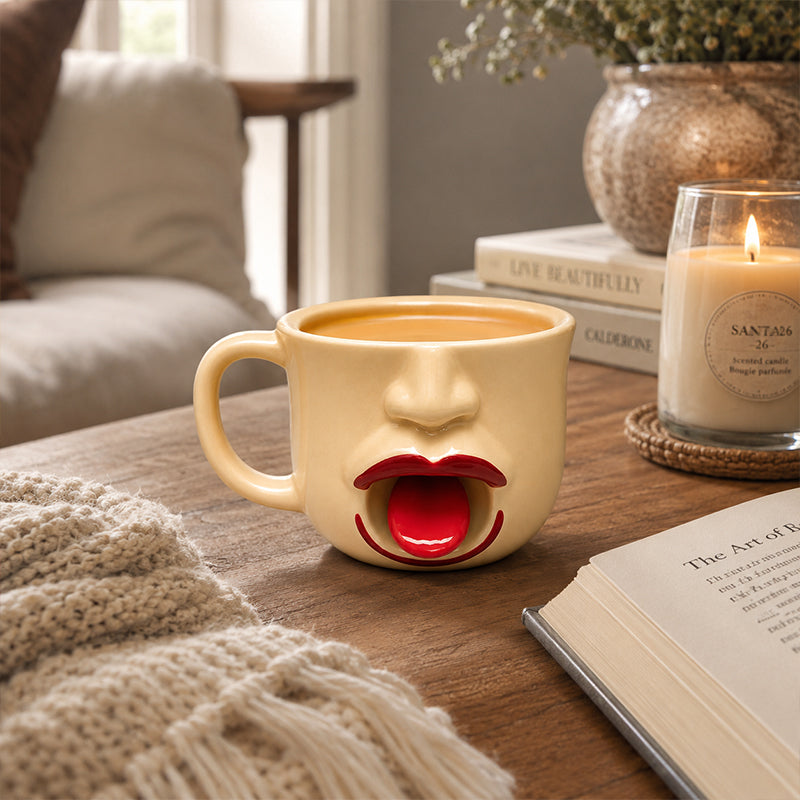 SkrattMugg – Kaffe med ett leende