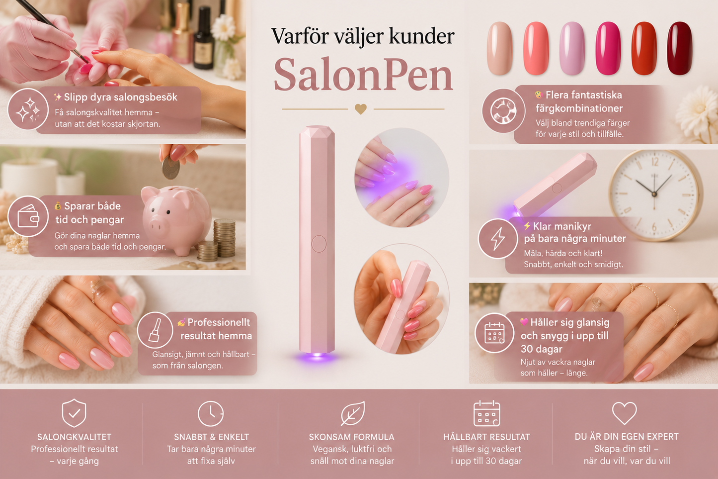 GelPen – 3-i-1 manikyr